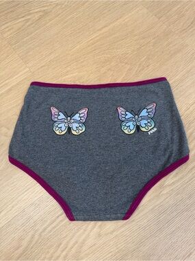 PINK Victoria's Secret Butterfly Boyshort Panty M